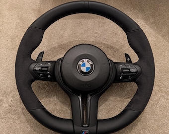 BMW M Sport Steering Wheel Alcantara & Leather 1,2,3,4,5,6 7 Series F20 F21 F22 F23 F30 F31 F32 F33