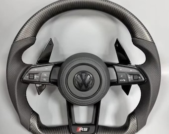 Llanta de carbono auténtico VW Golf MK7/7.5 Polo 6C GTI R 2013-20