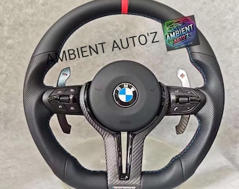 Volante deportivo BMW M de fibra de carbono