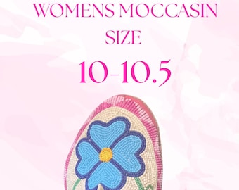 Women's 10-10.5 Powwow Moccasin Pattern, Digital PDF Sewing Pattern