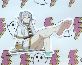 Frieren Vinyl Sticker| “Beyond Journey’s End” Season 2 | 4” x 2.93” Anime Collectible