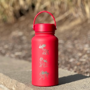 Raikou Entei Suicune Waterbottle, Johto Legendaries Paradox Beasts Coffee Tumbler, Raging Bolt Gouging Fire Walking Wake Waterbottle Gift