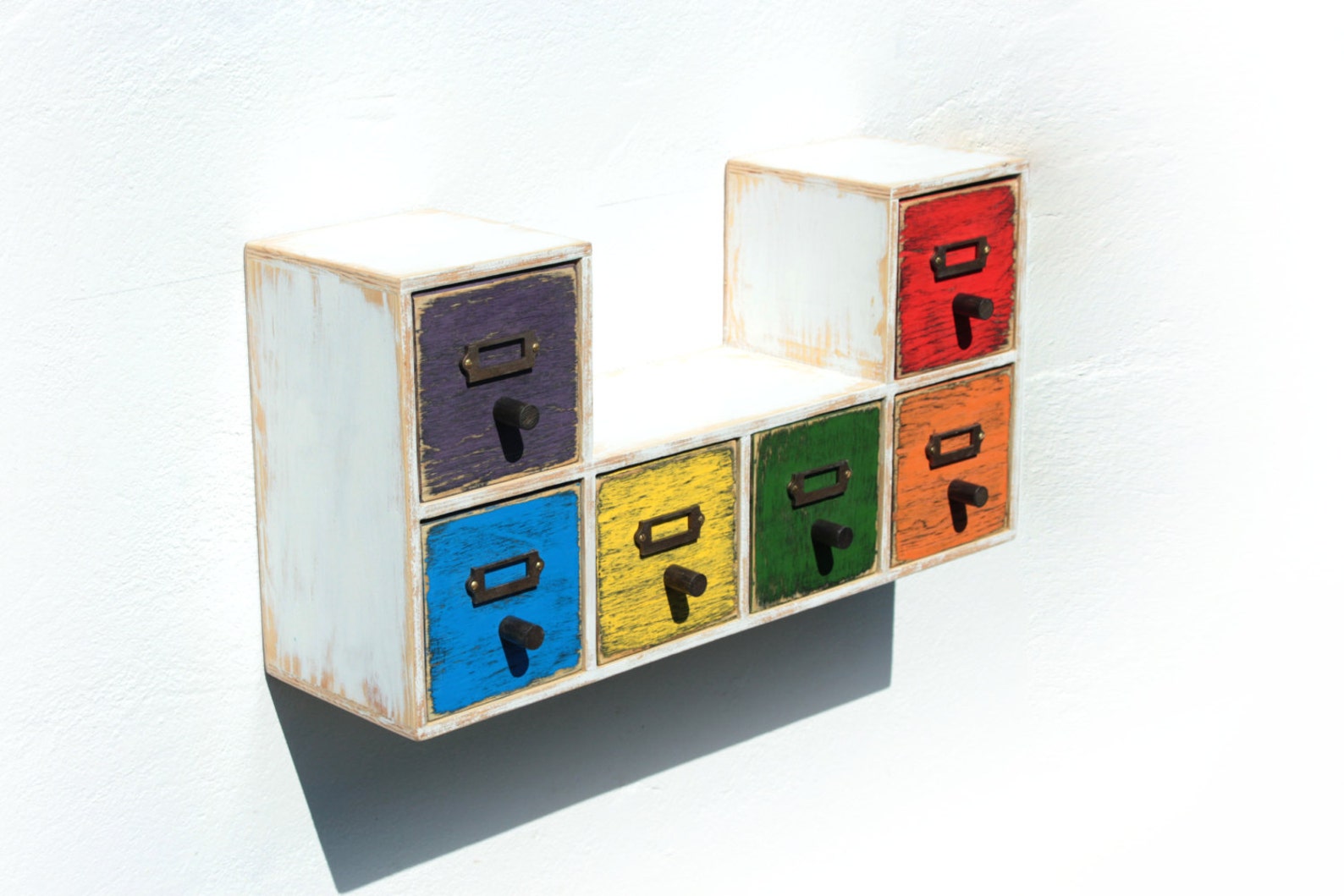 Wall Shelf Wood Drawer Shelf Wall Wooden Shelf Wood Etsy