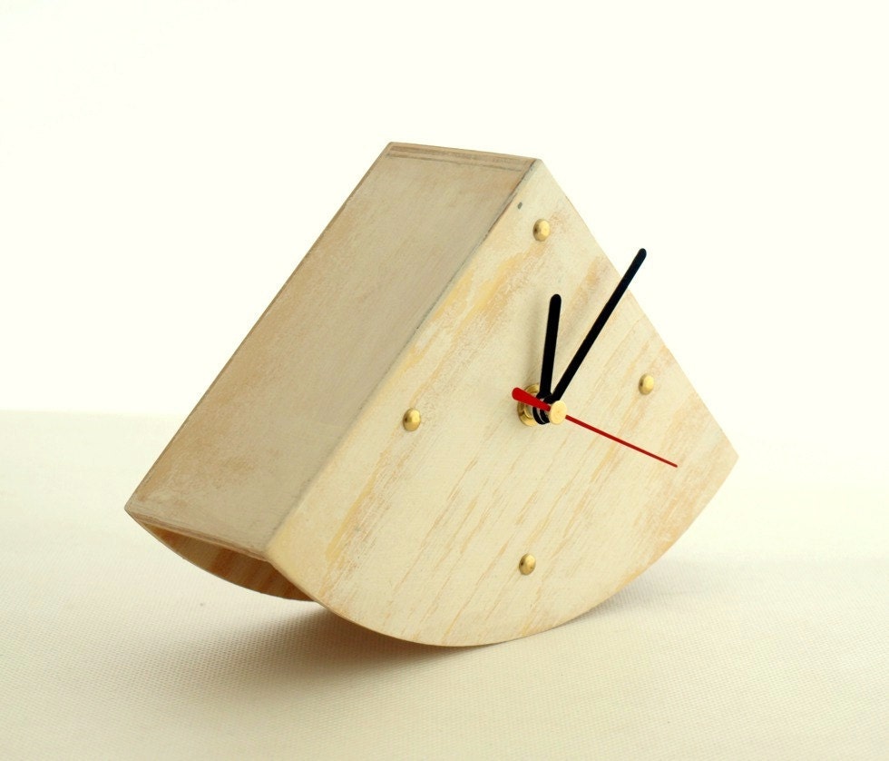 Wooden Desk Clock