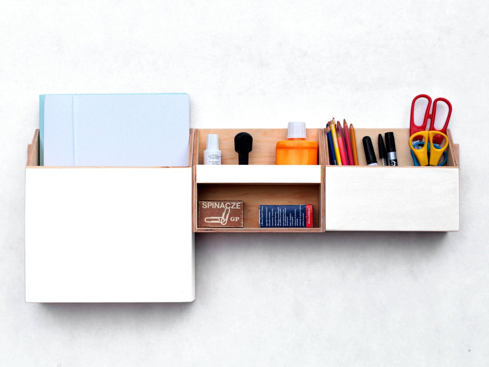 Holz-Wand-Organizer weiß Mail-Organizer Wandbehang Mail | Etsy