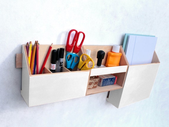 Wood Wall Organizer White Mail Organizer Wall Hanging Mail
