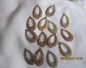 Oval Filigree Destash Jewelry Making