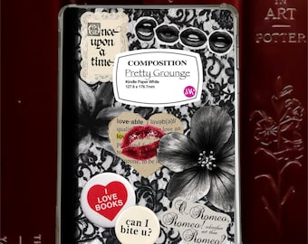 E-reader insert composition notebook style