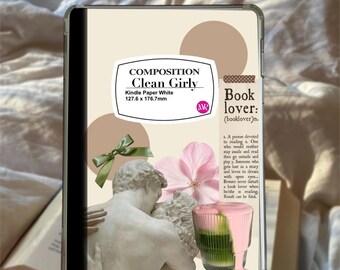 E-reader insert composition notebook style