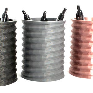 Swirl Pen Holder - 3D Printed