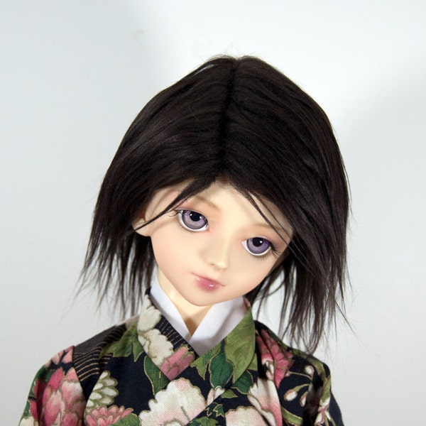 8/9 Brown Wig | Brown BJD Wig | 3" Long Fur | Ball Jointed Doll Wig | SD Wig | Delf Wig | Feeple Wig | Fake Fur | Faux Fur Wig | Size 8-9