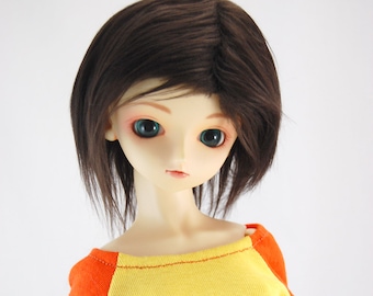 9/10 Brown Wig | BJD Wig | Brown Ball Jointed Doll Wig | 3" Long Fur | Faux Fur | Fake Fur Wig | SD Wig | Delf Wig | Feeple Wig | Size 9-10