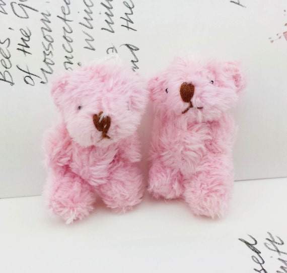 pink fluffy bear