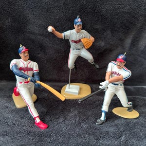 Maillot Baseball Vintage Cleveland Indians Années 90 Starter Taille M - Omar Vizquel/Lofton/Thome Époque