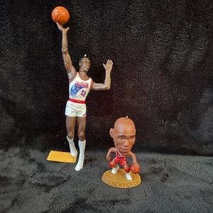 Philadelphia 76ers Christmas Ornaments Manute Bol Jerry Stackhouse