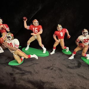 San Francisco 49ers Christmas Ornaments Jerry Rice Joe Montana Ricky Watters Steve Young