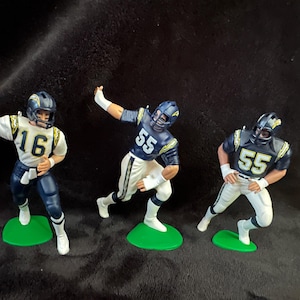 Los Angeles Chargers NFL Christmas Ornaments Ryan Leaf Junior Seau