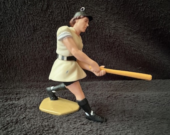 Rockford Peaches AAGPBL Christmas Ornaments Dottie Kamenshek