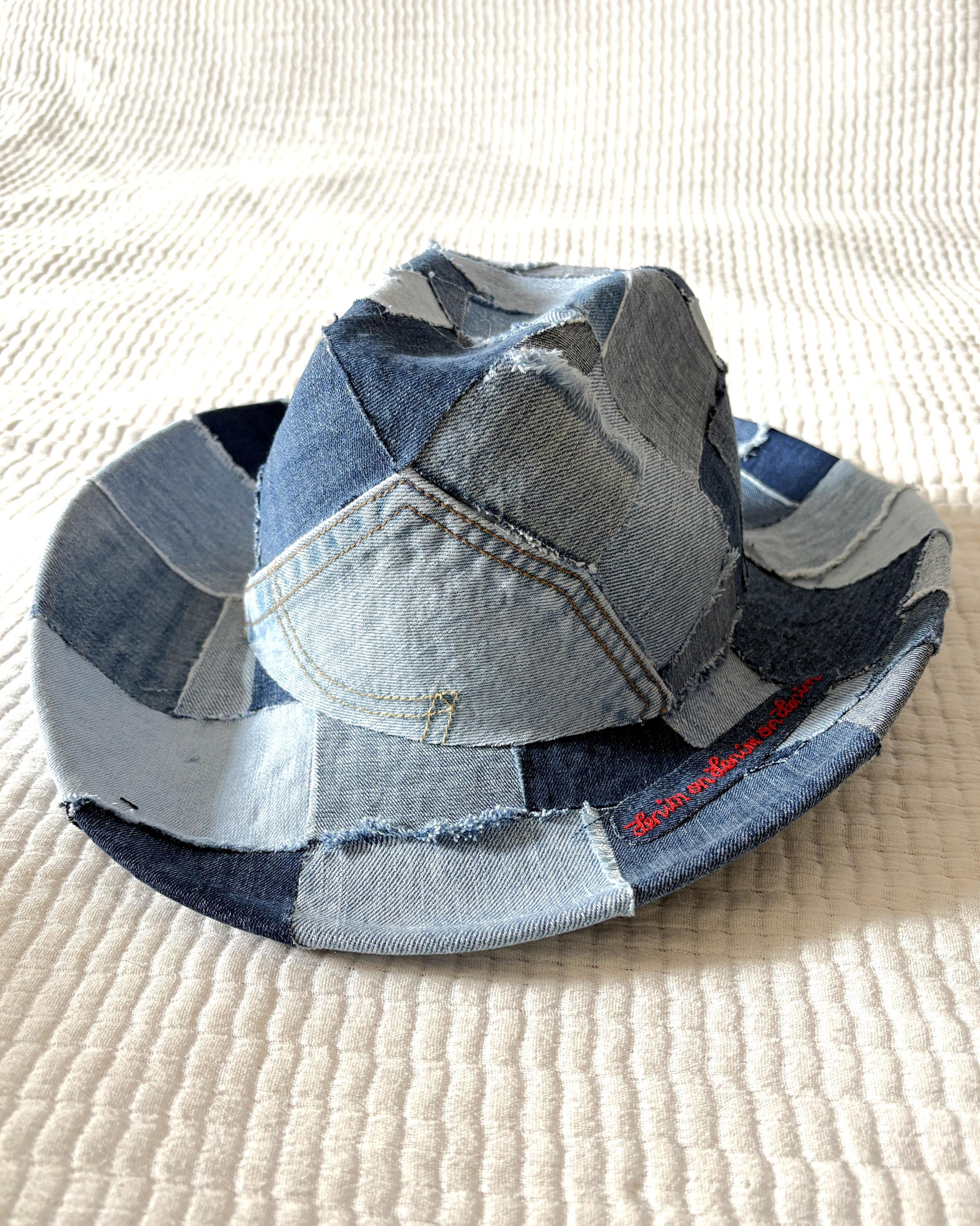 Denim Cowboy Hat - Etsy