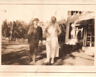 Found Photo, Old Couple, Found Photograph, Vernacular, Vintage Photograph, Old Photograph, Ephemera, Photograph, Vintage Photograph