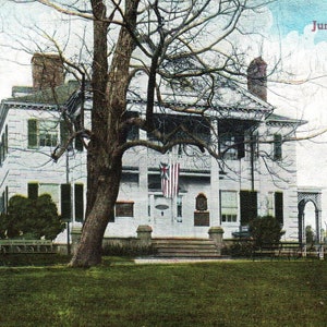 Vintage Postcard, Jumel Mansion, New York, New York City, Manhattan, Oldest House in Manhattan, Postcard, Old Postcard, Jumel Mansion Card