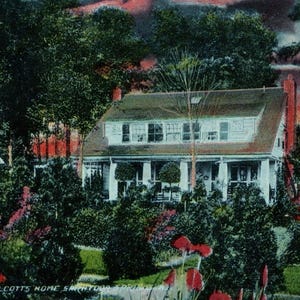 Vintage Postkarten, Saratoga Springs, New York, Inniscarra, Chauncey Olcott Cottage, Postkarten, Antike Postkarten, Saratoga Springs Geschenk