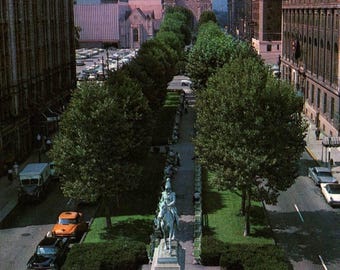 Carte postale vintage, Cincinnati, Ohio, Piatt Park, carte postale, Carte postale chromée, Carte postale de Cincinnati, Ohio, Carte postale de l'Ohio, Piatt Park Cincinnati