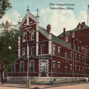 Vintage Postcard, Columbus, Ohio, The Josephinum, Postard, Antique Postcard, Old Postcard, Columbus Postcard, Ohio Postcard, Columbus Ohio