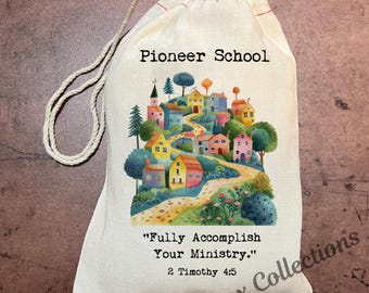 JW Gift Bags - Pioneer School - Fully Accomplish your ministry - English OR Spanish