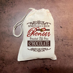 Chocolate Gift Bags For JW Pioneers Elders Brothers Sisters Baptisms Publishers Pioneer Chocolate