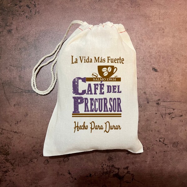 Spanish JW Coffee Gift Bags - Pioneers - Precursor - Elders - JW Gift Bags Spanish