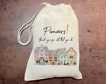 JW Gift Bags - Pioneer Thank You Bags - English or Spanish - Pioneer Gifts - Pioneer gift Bags - Pioneer School