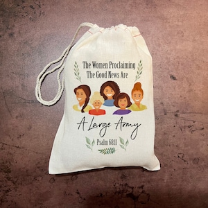 JW Gift Bags - Pioneer Ministry - Woman Army - Women themed - Personalized - Pioneer Gifts - Pioneer gift Bags - Pioneer School Spanish