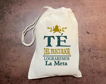 Spanish Tea Gift Bags - For JW Pioneers, Elders, Brothers, Sisters, Baptisms, etc.