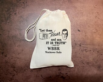 JW Gift Bags - WatchTower Radio vintage design