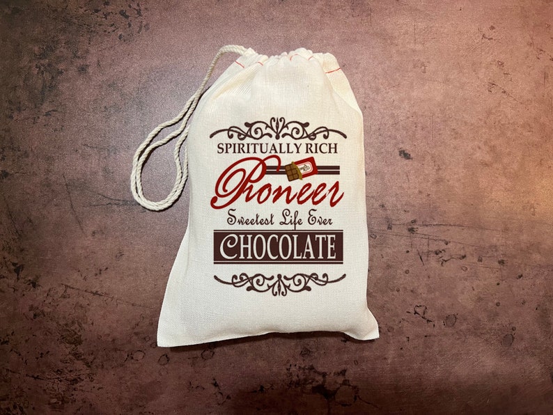 Chocolate Gift Bags For JW Pioneers Elders Brothers Sisters Baptisms Publishers Pioneer Chocolate