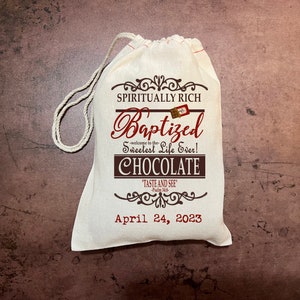 Chocolate Gift Bags For JW Pioneers Elders Brothers Sisters Baptisms Publishers image 7