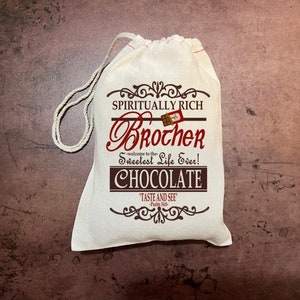 Chocolate Gift Bags For JW Pioneers Elders Brothers Sisters Baptisms Publishers image 3