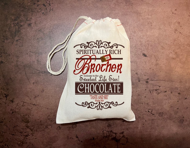 Chocolate Gift Bags For JW Pioneers Elders Brothers Sisters Baptisms Publishers image 3