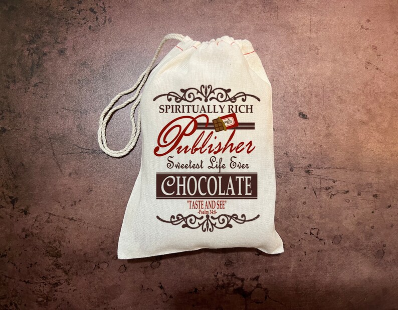 Chocolate Gift Bags For JW Pioneers Elders Brothers Sisters Baptisms Publishers Publisher Chocolate