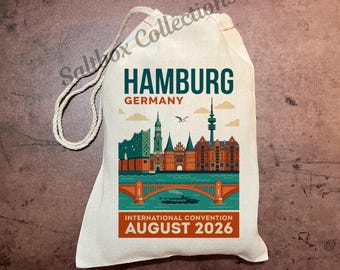 Convención Internacional Especial JW 2026 - Hamburgo, Alemania - Bolsas de Regalo JW - Bolsas de Agradecimiento para Pioneros - Regalos para Pioneros
