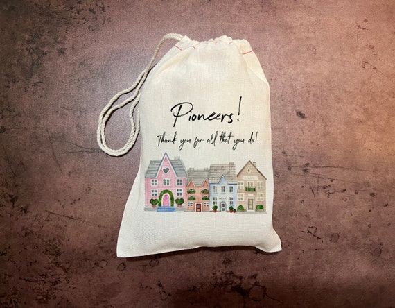 JW Gift Bags - Pioneer Thank You Bags - English or Spanish - Pioneer Gifts - Pioneer gift Bags - Pioneer School