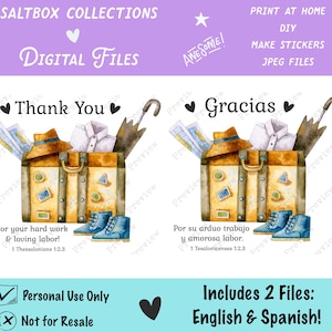 JW Elder Appreciation Printable | JW | Elder Thank You | Elder Gifts | English or Spanish | JW Printable | Jw Brother Thank you digital jw