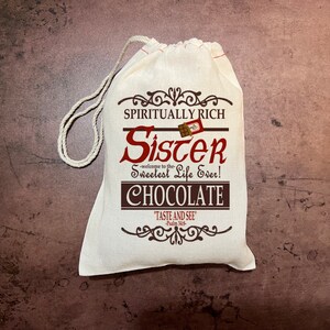 Chocolate Gift Bags For JW Pioneers Elders Brothers Sisters Baptisms Publishers image 4