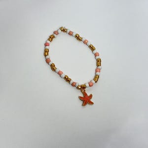 Pink Starfish Bracelet