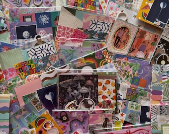 Junk Journal Grab Pack - 65+ pieces