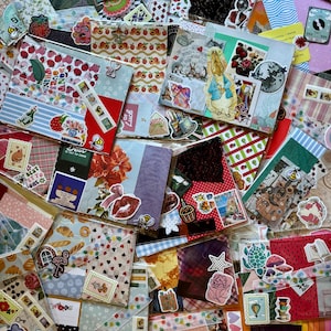 Junk Journal Grab Pack - 65+ pieces