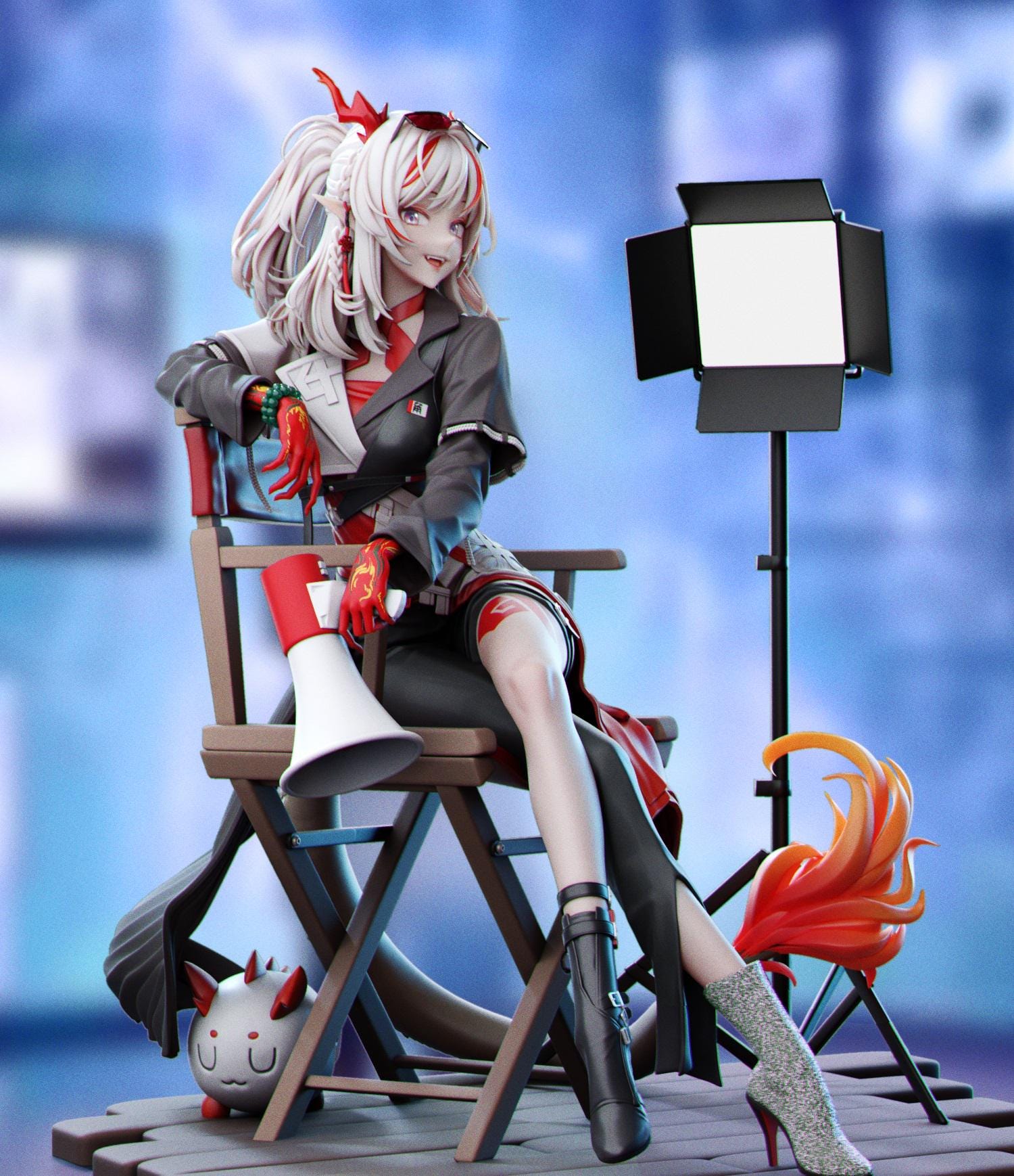 アークナイツ　アメリカ通販限定　アクリルチャーム　シュウ 在庫品】アークナイツ「兔兔賀歲季」シュウ/ズオラウ アクリル