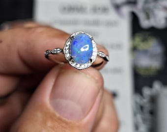 ハニカムオパール　リング Hima ヒマ 22Kgold オーロラハート ハニカム オパール リング | hima