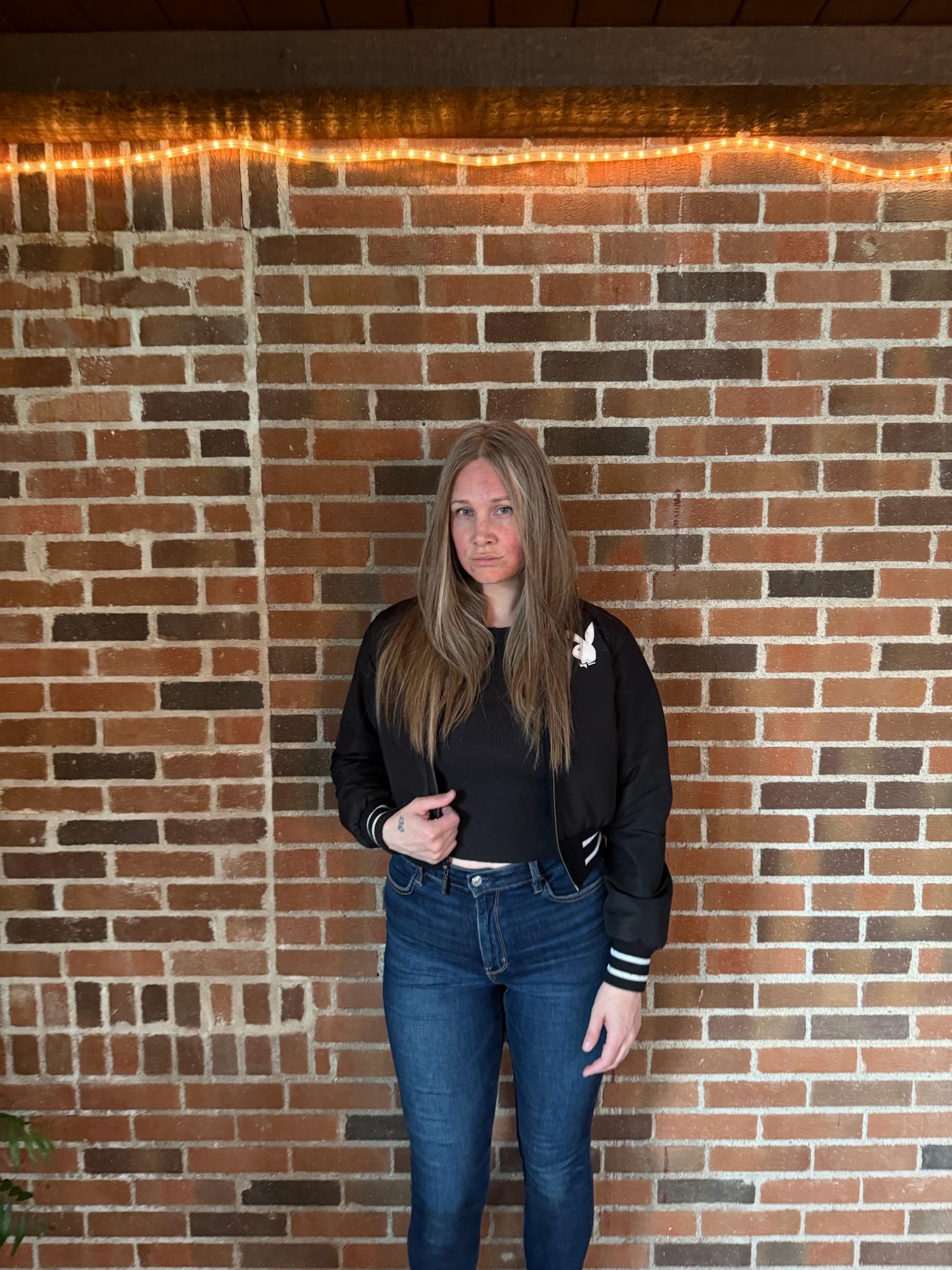 90's PLAYBOY Bomber Jacket - Etsy